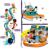 Lego Friends – Bauspielzeug Seenotrettungsboot (41734)