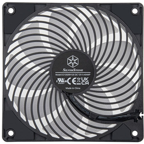 Silverstone Air Penetrator 120SK ArGB Gehäuselüfter (schwarz, 120 x 120 x 25 mm, PWM)