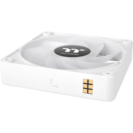 Thermaltake CT120 EX Reverse Argb Sync PC-Lüfter Snow (3-Lüfter-Pack) Gehäuselüfter (weiß, 3 Stück, 120 x 120 x 25 mm, PWM)