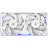 Nzxt performance fan f280x rgb case fans (wit, 2 stuks, 280 x 140 x 30 mm, pwm)