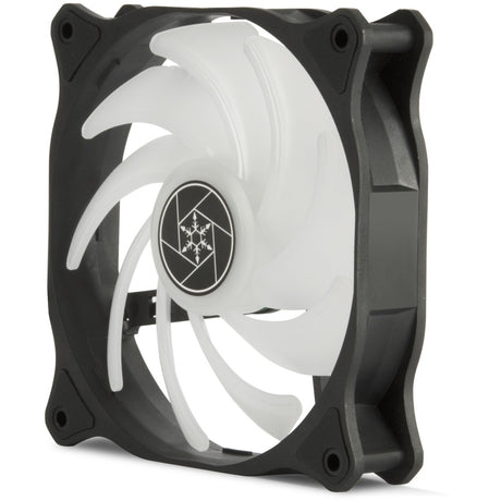 Silverstone Air Blazer 120R RGB-Gehäuselüfter (schwarz, 120 x 25 x 120 mm, PWM)