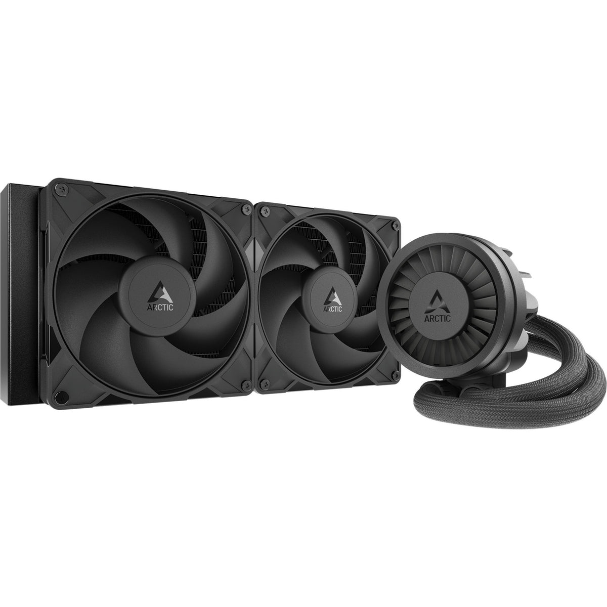 Arctic Liquid Freezer III Pro 280 Wasserkühlung (Schwarz, 4-Pin-PWM-Lüfteranschluss)