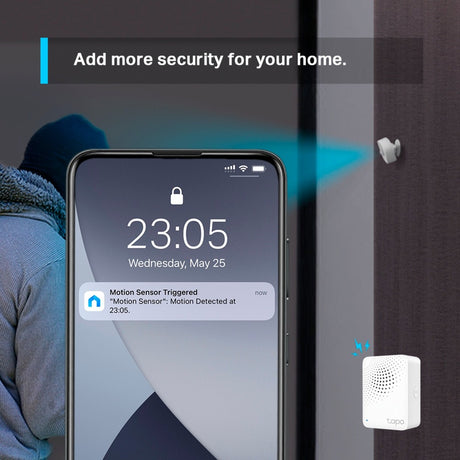 Tp-Link Tapo T100 intelligenter Bewegungssensor – Bewegungserkennung