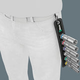 Wera Belt C Deep 1 Steckschlüsselsatz, 1 2 Steckschlüssel (schwarz, 6-teilig)