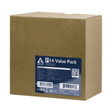 Arctic P14 Value Pack Gehäuselüfter (schwarz, 5 Stück, 140 x 140 x 27 mm)