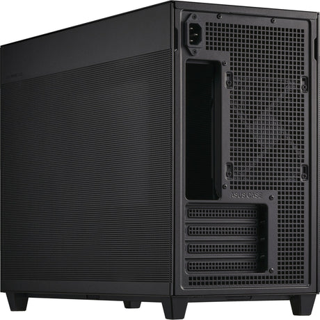 Asus Prime Ap201 Mini-Tower-Gehäuse (schwarz | 2x USB-A | 1x USB-C | gehärtetes Glas)