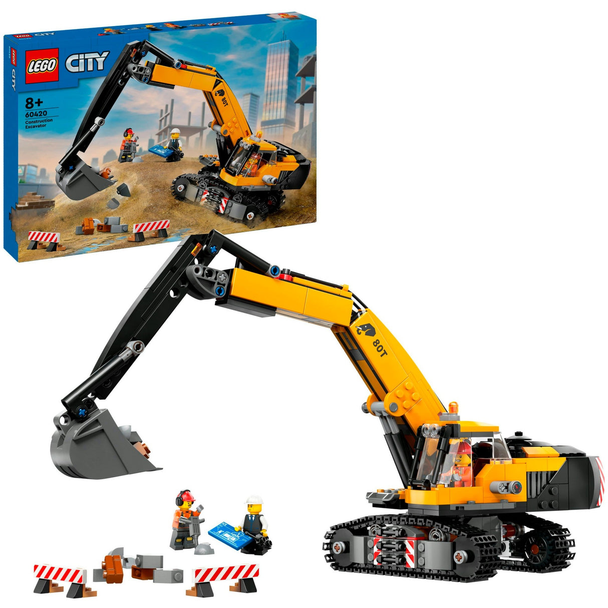 Lego City 60420 Gelbbagger