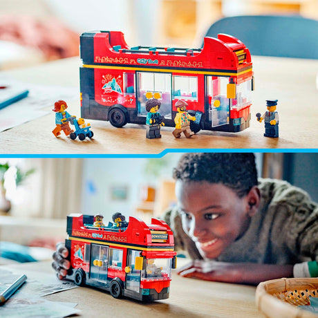 Lego City Touristischer roter Doppeldeckerbus – 60407