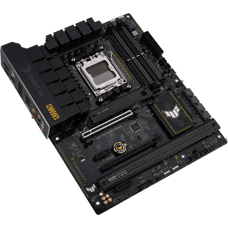 Asus Tuf Gaming B650-Plus WiFi Sockel AM5 Mainboard (schwarz hellorange, RAID, 2,5GB-LAN, Wi-Fi 6, BT 5.2, Sound, ATX)