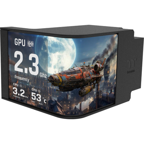 Thermaltake Magcurve 360 Ultra Arbb Sync AIO Flüssigkeitskühler Wasserkühlung (Schwarz)