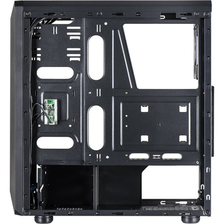 Inter-Tech C-3 Saphir Midi-Tower-Gehäuse (schwarz | 3x USB-A | Fenster)