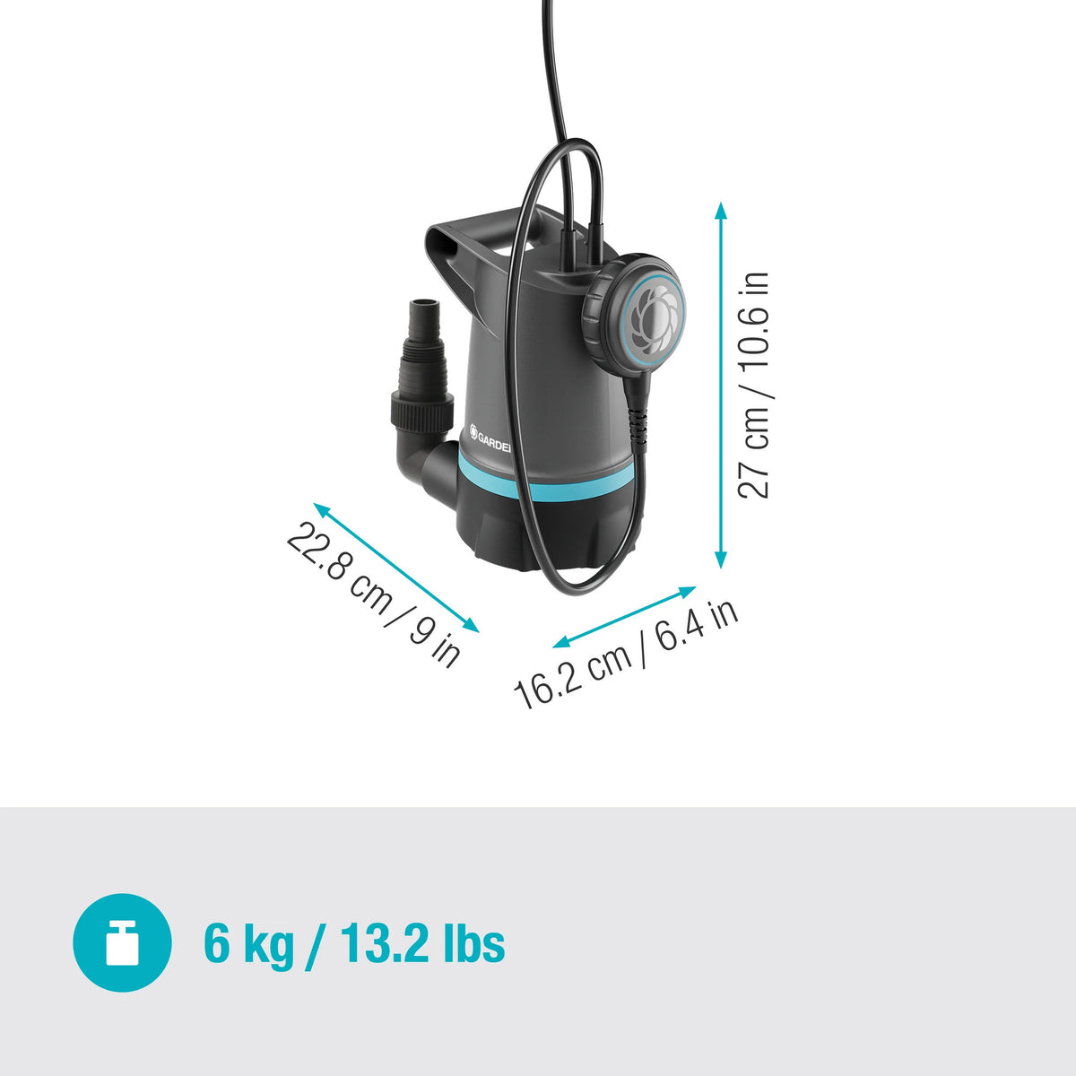 Gardena Produkte Tauchpumpe 20000 Basic