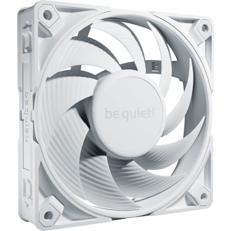Ruhig sein! Silent Wings Pro 4 PWM-Gehäuselüfter (weiß, 120 x 120 x 25 mm)