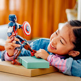 Lego Marvel – Captain America Baufigur Konstruktionsspielzeug (76258)