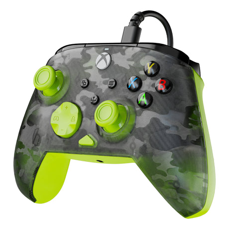 Turtle Beach Rematch Core Wired Controller (Schwarz Gelb, Xbox Series X|S, Xbox One, PC)
