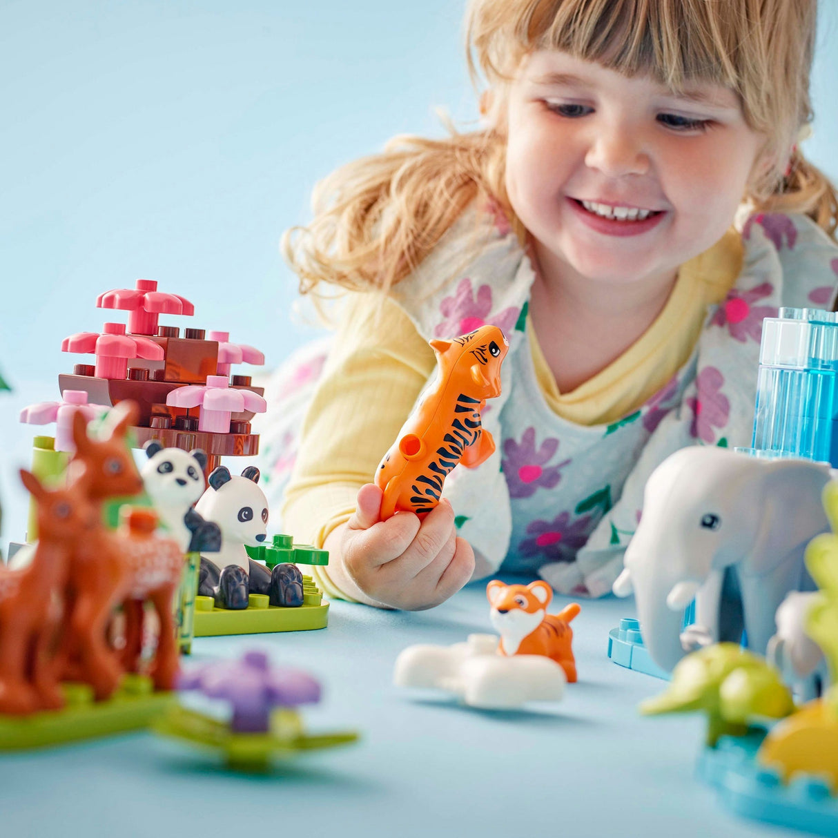 Lego Duplo Town 10446 3-in-1-Familien wilder Tiere