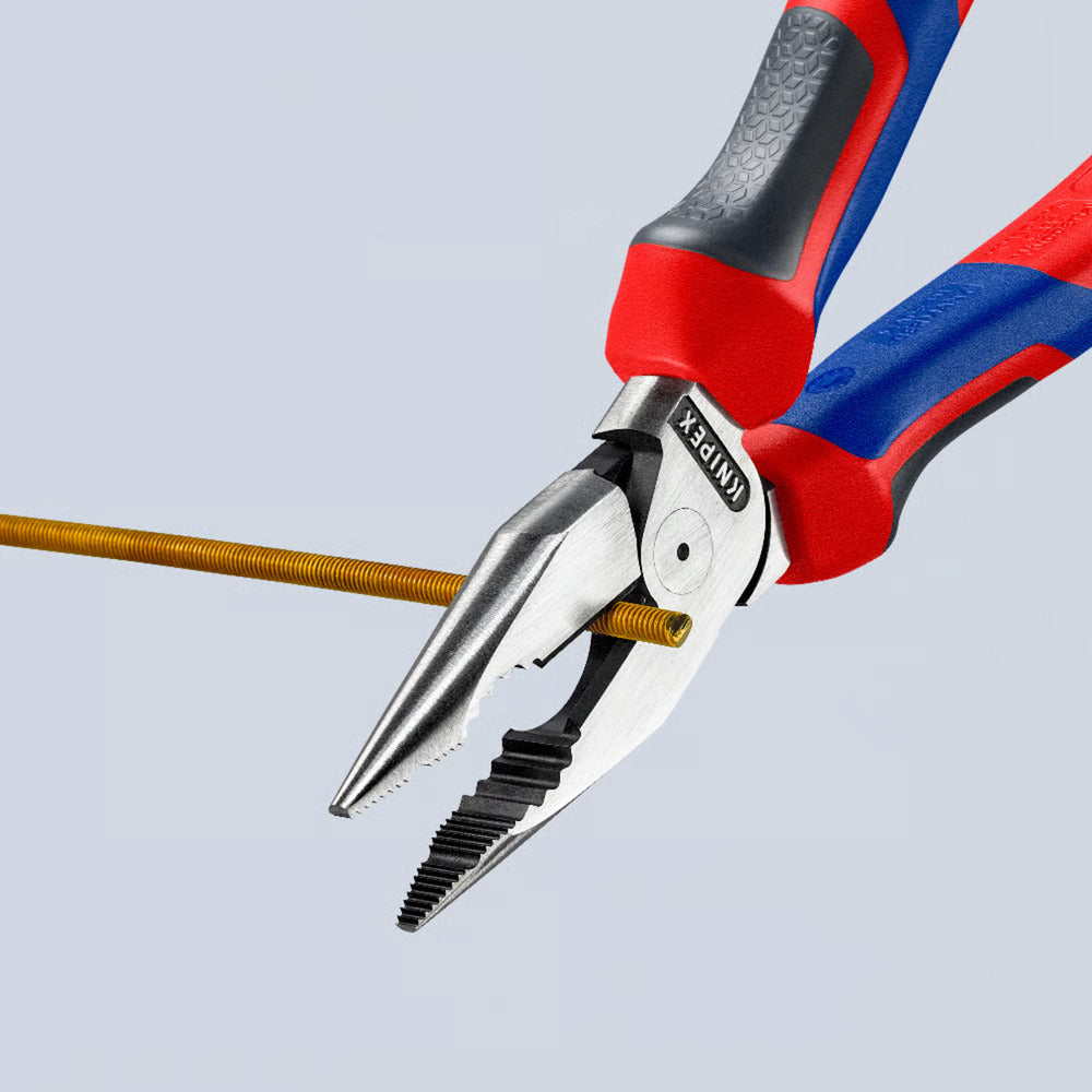Knipex Spitzkombizange Kombizange (rot blau)