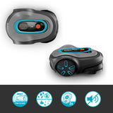 Gardena smart sileno max 1500 m² robotmaaier (grijs turquoise, 19903-26)