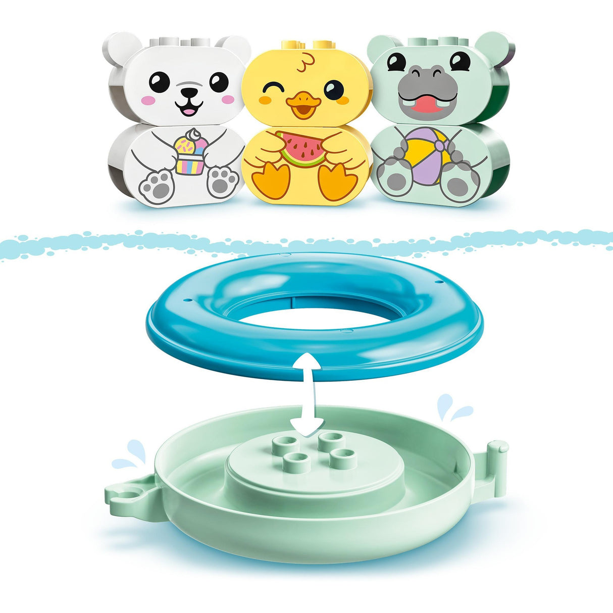 LEGO Duplo 10965 Pret im Bad: schwimmender Zoo