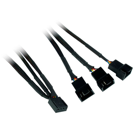 Inter-Tech Argus RGB-Lüfter-Set RS-14 Gehäuselüfter (schwarz, 3 Stück, 140 x 140 x 25 mm, PWM)