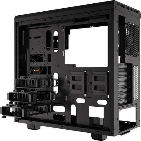 Ruhig sein! Pure Base 600 Midi-Tower-Gehäuse (schwarz | 2x USB-A)