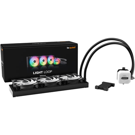 Ruhig sein! Light Loop 360 Argb Wasserkühlung (schwarz)