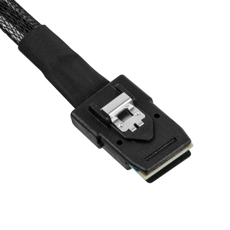 Silverstone Mini-SAS-Adapterkabel SFF 8643 auf SFF-8087 (schwarz, 60 cm)