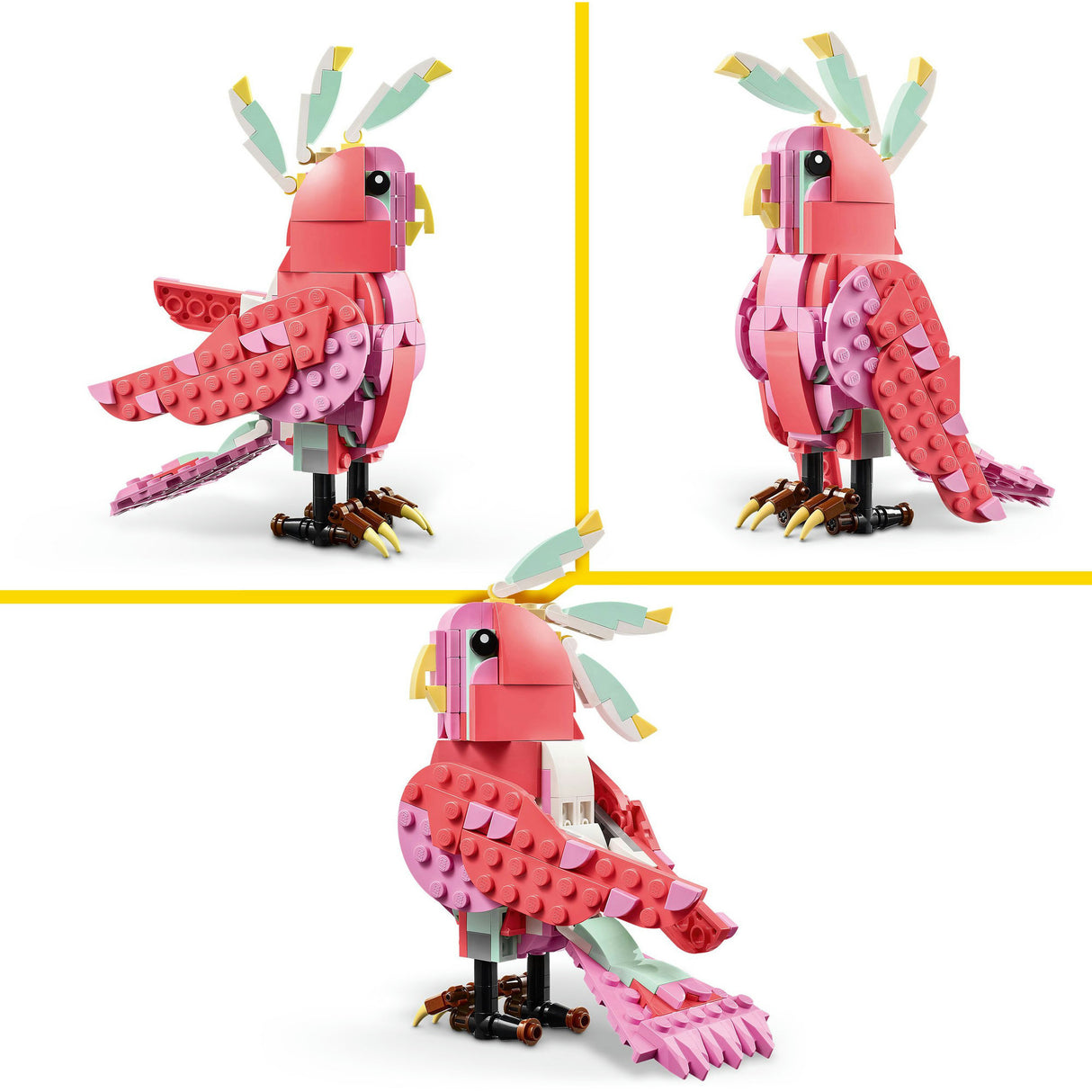 Lego® Creator 3in1 Wildtiere: Rosa Flamingo-Set – 31170