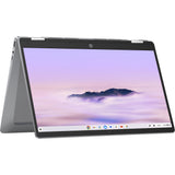 Hp chromebook x360 14b-cd0075nd (a12m4ea) 14 2-in-1 laptop (zilver | core i3-n305 | uhd graphics | 8 gb | 256 gb ufs | touch)