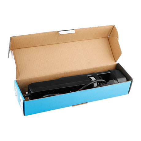 Neomounts DS22-840BL6 Tischsteckdose mit Klemme und USB-C- und USB-A-Anschlüssen – Schnelllade-Steckdosenleiste (schwarz)