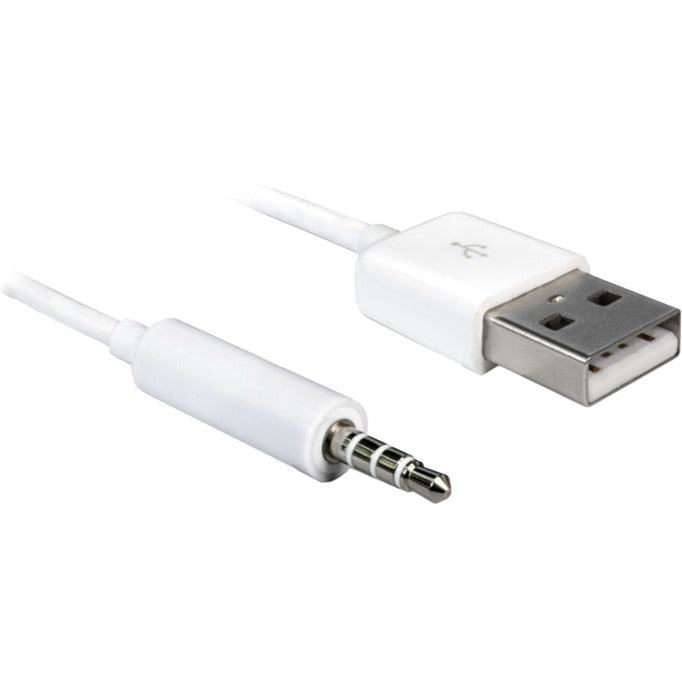 Delock Kabel USB-A Stecker > Klinke 3,5 mm Stecker 4 Pin Adapter (iPod Shuffle, 1 m)