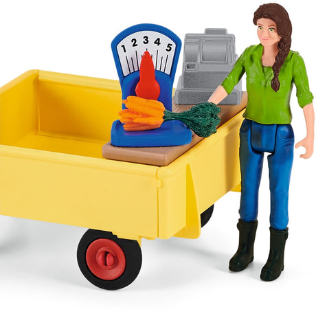 Schleich Bauernhofwelt – mobile Bauernhof-Ständer-Spielfigur