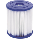Bestway zwembad fast set rond 305 (blauw lichtblauw, incl. filterpomp (220-240v))