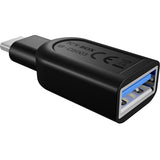 Icy Box IB-CB003 USB 3.0 Typ-C-Stecker auf USB 3.0 Typ-A-Adapter (schwarz)