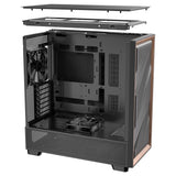 Antec Flux Se Midi-Tower-Gehäuse (schwarz | 2x USB-A | 1x USB-C)