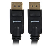 Sharkoon Displayport 1.3 Kabel (schwarz, 1 Meter, 4k)