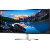 Dell ultrasharp u3824dw 38 curved ultrawide monitor (zilver zwart, 2x hdmi, displayport, 4x usb-a, 2x usb-c, rj-45)