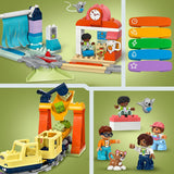 Lego Duplo Town 10428 großer interaktiver Nachbarschaftszug