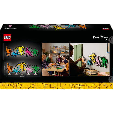Lego® Art Keith Haring tanzende Figuren – 31216