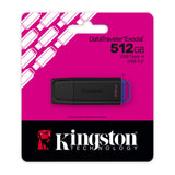 Kingston datatraveler exodia 512 gb usb-stick (zwart lila, usb-a 3.2 gen 1 (5 gbit s))