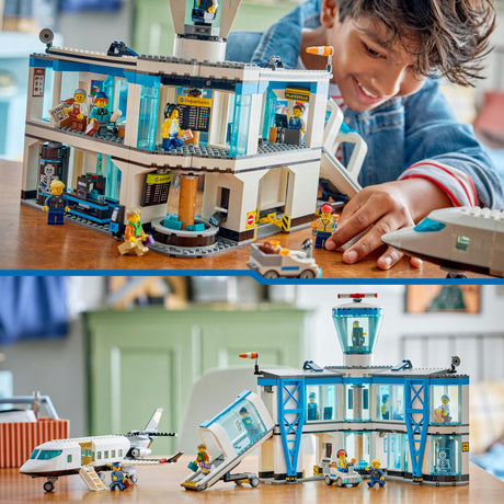Lego City – Flughafen mit Flugzeugbauspielzeug (60502)