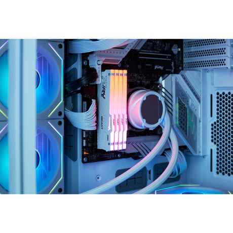 Kingston Fury 16 GB DDR5-5600 RAM (weiß, KF556C40BWA-16, Beast RGB, XMP)