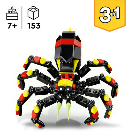 Lego Creator 3in1 Wildtiere: Aufregende Spinne – 31159