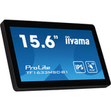 Iiyama prolite tf1633msc-b1 15.6 touchscreen monitor (zwart, hdmi, displayport, 2x usb-a)