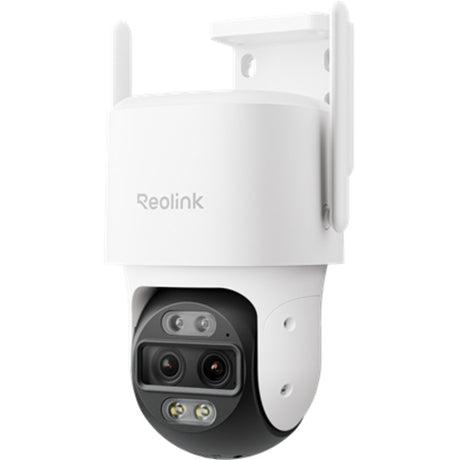 Reolink 4K-Außenkamera mit zwei Objektiven – 2,4-5-GHz-WLAN – automatische Zoomverfolgung – Schwenk-Neigefunktion – AI-Videosuche – Trackmix-Serie W760