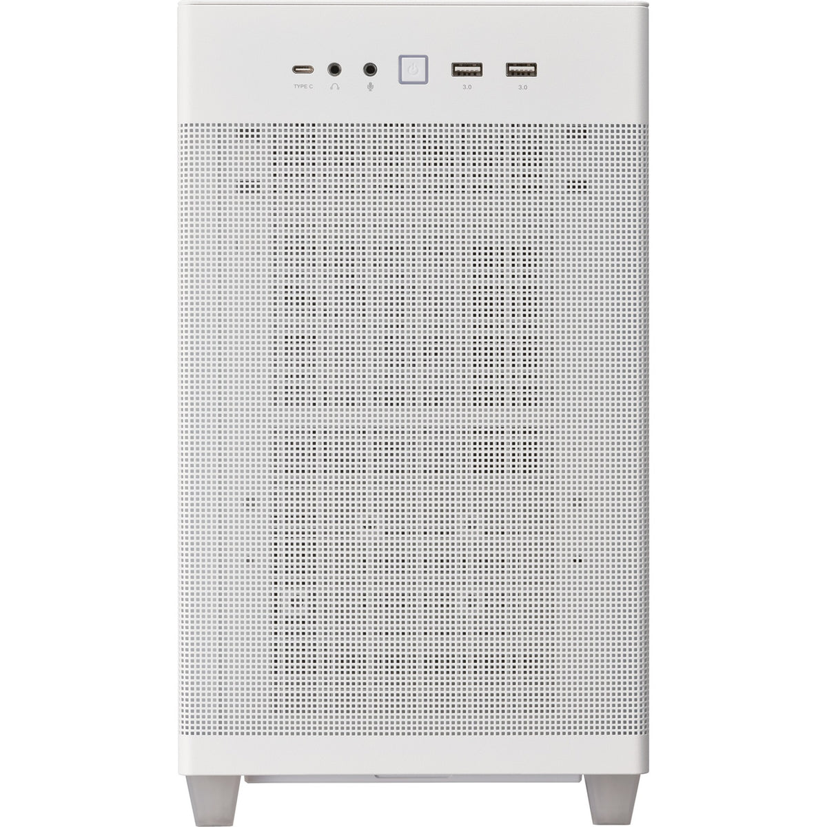 Asus Prime AP201 Mini-Tower-Gehäuse (weiß | 2x USB-A | 1x USB-C)