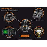 Thrustmaster t.16000m fcs Joystick (schwarz orange, PC)