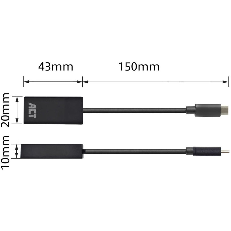 ACT-Konnektivität USB-C zu HDMI-Adapterinnen Adapter