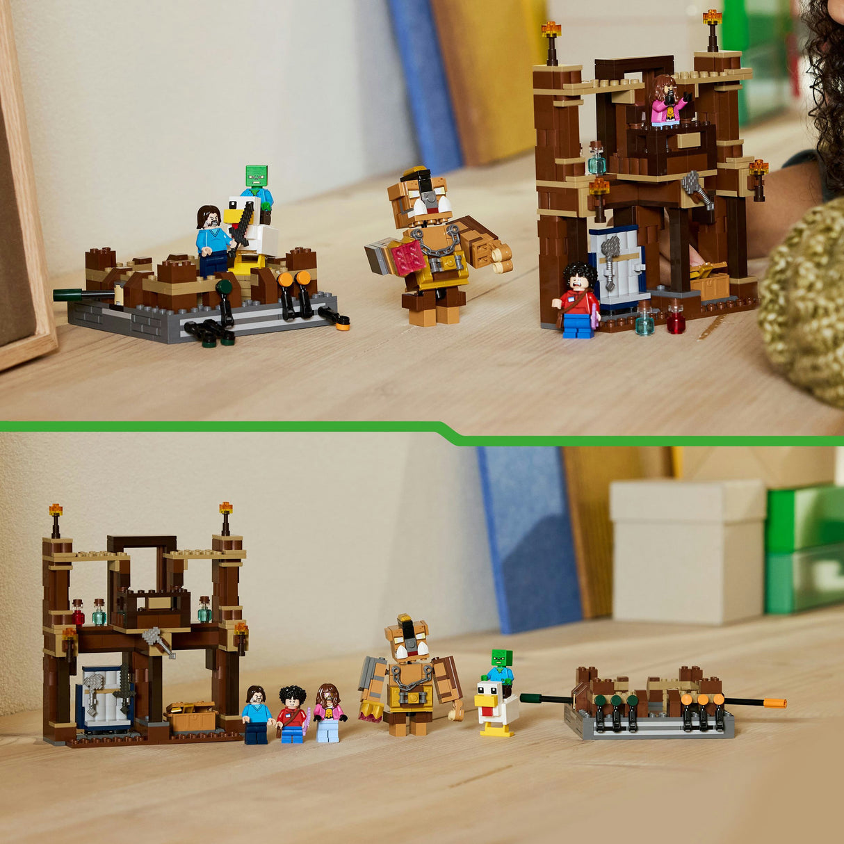 Lego Minecraft 21272 Die Arena im Waldhaus
