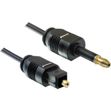 Delock Delock Toslink Männlich -> Toslink Mini 3,5 mm, 2m